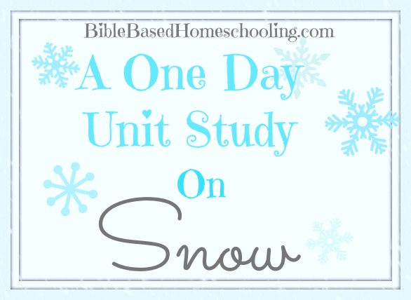 Snow Unit Study