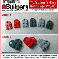 Valentine’s Day Heart Lego Project