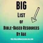 Big List of Bible Based Resources