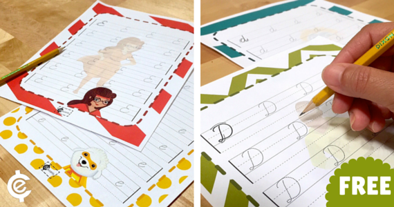 Super Cursive Freebie - Educents Blog